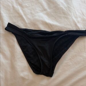 Victoria’s Secret Black Bikini Bottoms